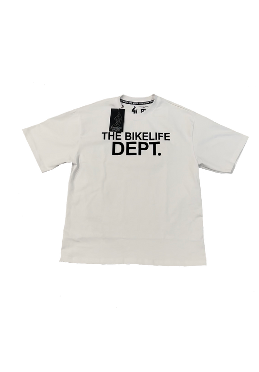 White Limited Edition Live To Ride T-Shirt